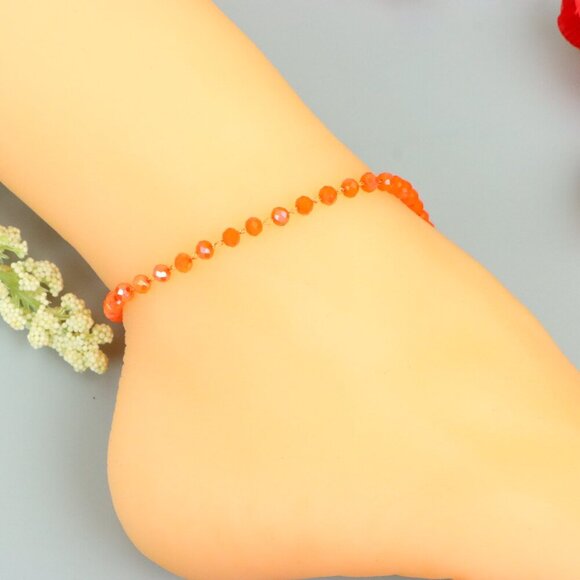 Handmade Anklet – A Stylish Choice for Women, Thoughtful Gift Idea, EVCH1202 - Picture 3 of 9